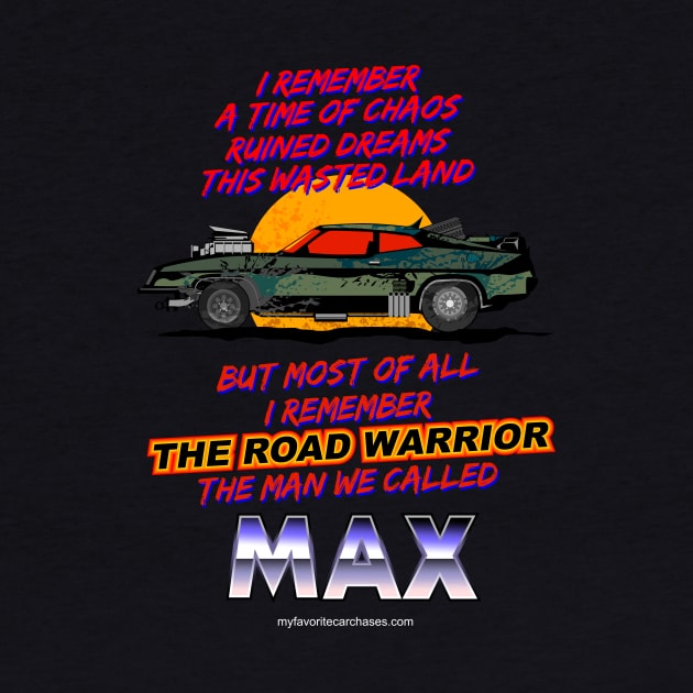 Road Warrior Mad Max 2 Retro 80s Shirt by Bullitt1